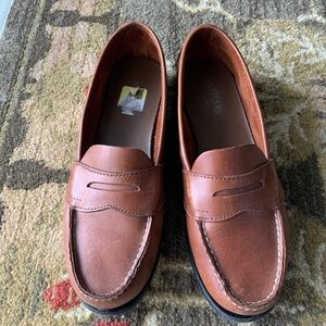 Eastland brown leather penny loafers